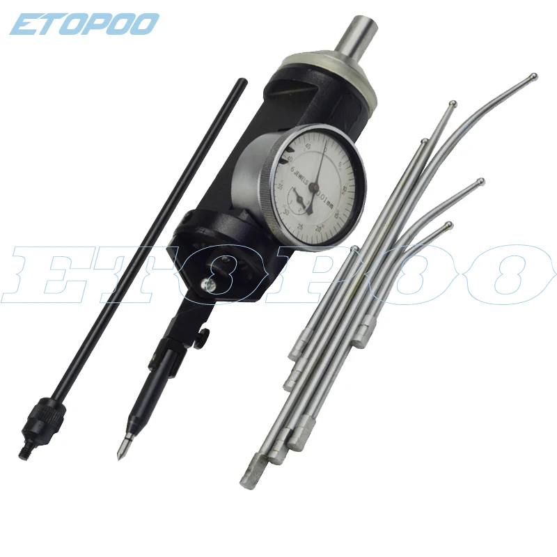 1Set Coaxial Centering Dial Test Indicator Set 0-3mm Center Finder Milling Tool 0.01mm Accuracy Wooden Box Measuring Tool machinist milling tool edges finder edge finder