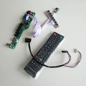 

TV USB LED LCD AV VGA HDMI AUDIO Controller Board kit card DIY For LG Display LP173WD1 1600*900 Monitor Panel