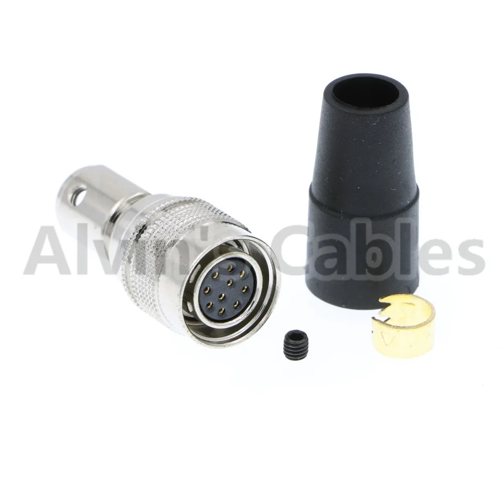 

Alvin's Cables HR10A-10P-10S Hirose 10 pin Female Compatible Connector for Camera New