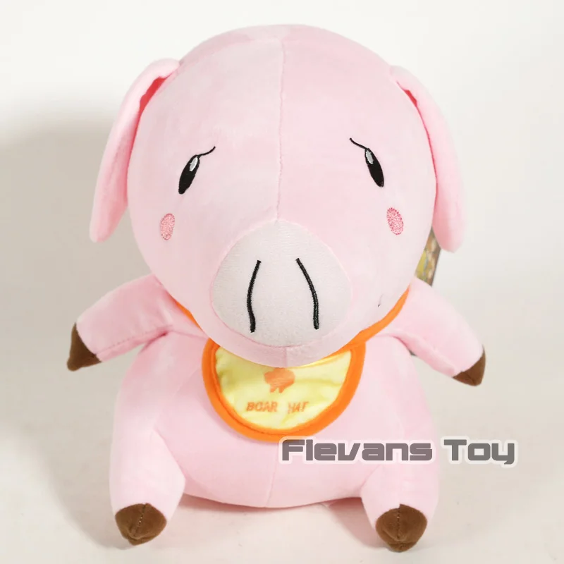 

Anime Cartoon The Seven Deadly Hawk Pig Plush Toy Soft Stuffed Animal Doll 27cm