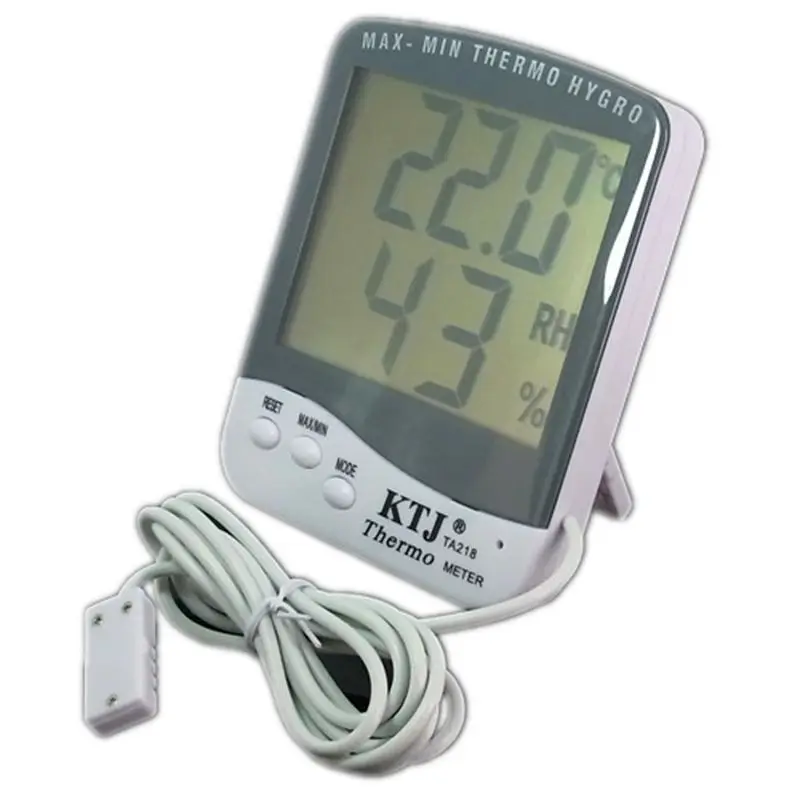 LCD Household Desk Digital Thermometer Hygrometer Max/Min Indoor