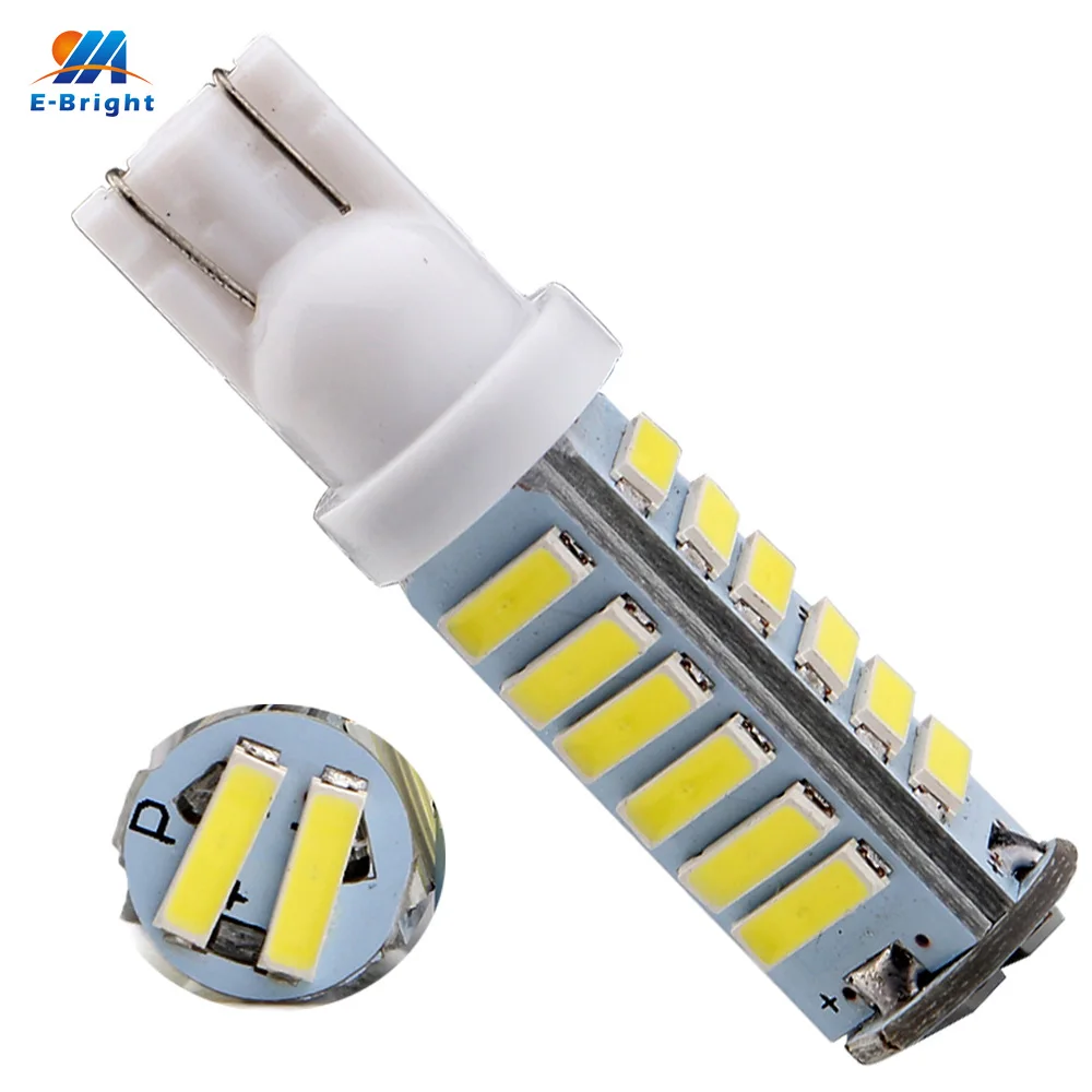 YM E-яркие 50 шт./лот T10 7014 20 SMD W5W 20Led чтение светильник, работающего на постоянном токе 12 В в индикаторная лампа автомобильная светодиодная межкомнатных дверей светильник