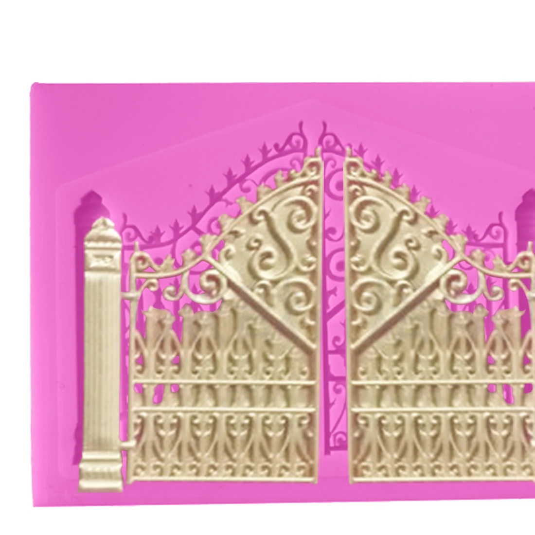1 шт Дверь силиконовая форма помадка форма для украшения торта инструменты форма для шоколадной мастики