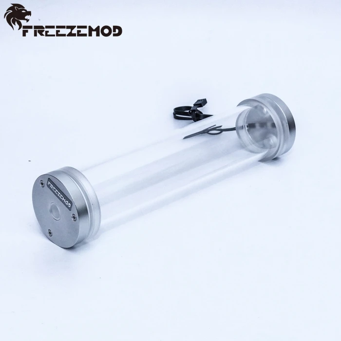 Freezemod RGB резервуар 234 мм цилиндр для воды od60 компьютерное водяное охлаждение. YSX RGBS
