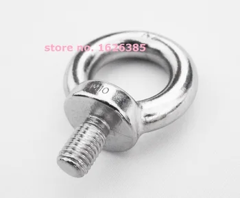 

M6--M8 304 stainless steel DIN580 eye bolt lifting rigging hardware,boat part,marine hardware