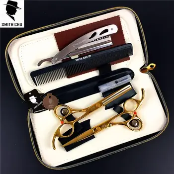 

5.5 inch Barber Master Professional Hair scissors set,Cutting & Thinning scissors,sharp edge,good quality