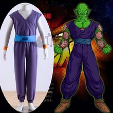 Athemis 2015 Dragon Ball Z Piccolo Daimao purple uniform Cosplay Costumes Sportswear Halloween Suppliers