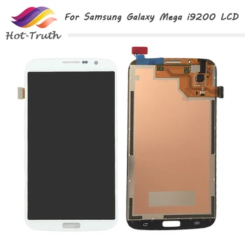

Original Super AMOLED LCD For SAMSUNG Galaxy Mega 6.3 i9200 i9205 Touch Screen Digitizer Frame Assembly For Mega 6.3 LCD Display