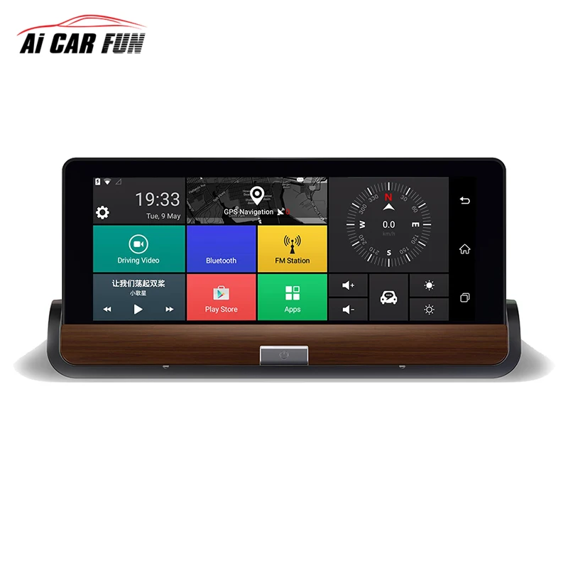 7 0 дюймовый 3G full HD1080P Автомобильный GPS навигатор DVR Bluetooth Сетевая связь функция WiFi