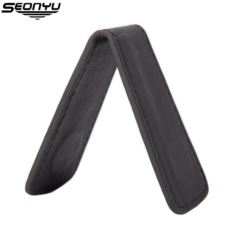

Hot selling 100% luxury brand designer High quality cow leather wallets fashion men wallet money clips FGS253