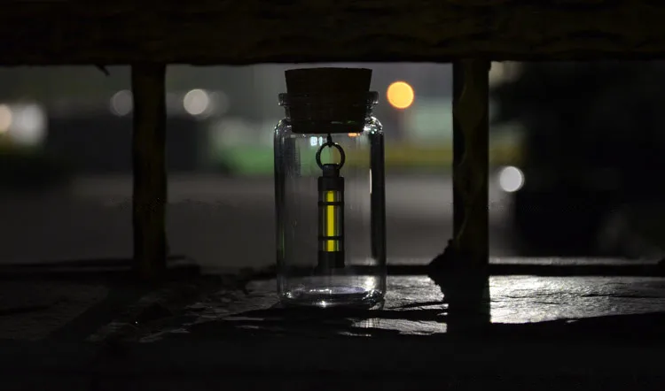 Автоматический светильник 25 лет титана Тритий брелок кольцо флуоресцентная трубка спасательный аварийный светильник s
