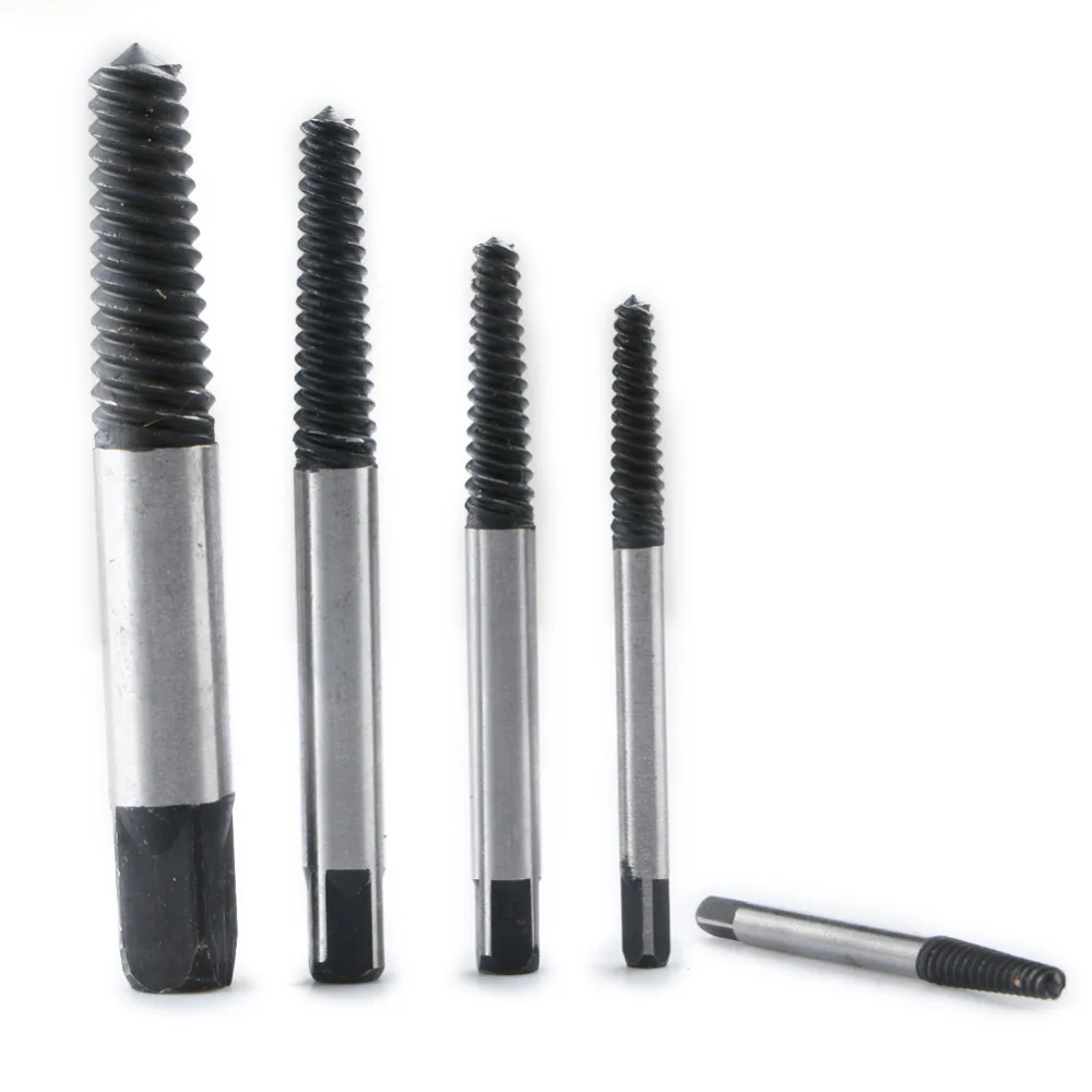 5in1 5pcs Steel 4mm / 4.5mm / 6.5mm / 7.5mm / 11mm Easy Out Damaged Tap