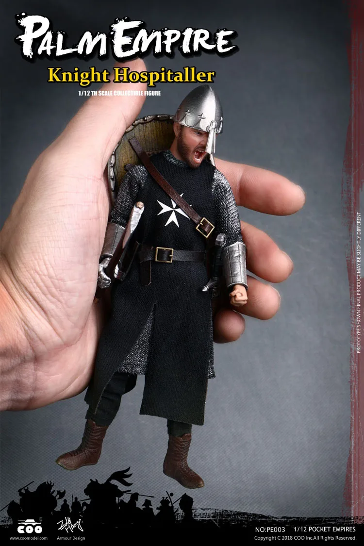 COOMODEL масштаб 1/12 Teutonic Templar хирургическая модель рыцарских воинов Мужская экшн