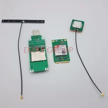 SIMCOM SIM7000A мини PCIE+ gps пассивная антенна+ 4G антенна+ USB адаптер и NBIoT и 4G LTE CATM1 EMTC модуль