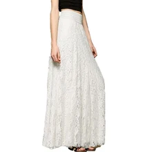 Slim slimming high waist wide waist hollow solid lace embroidery long section large umbrella skirt ladies skirt free shipping цена Slim slimming high waist wide waist hollow solid lace embroidery long section large umbrella skirt ladies skirt free shipping цены онлайн