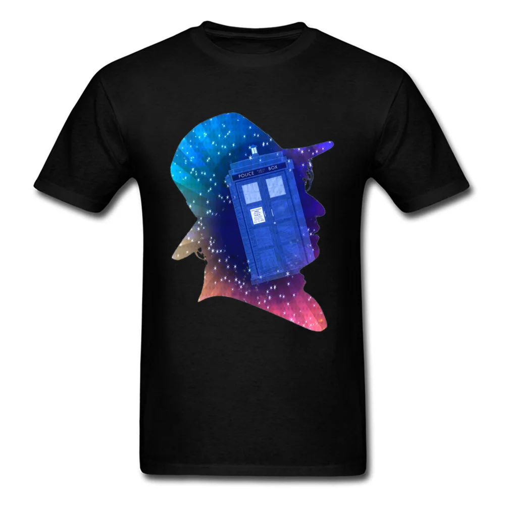 Футболки с 3D принтом «Доктор Кто Тардис», дизайнерские футболки «Доктор Кто Далек», хлопковая черная модная одежда, футболки с космическим кораблем для мужчин - Цвет: 15DH228 20black
