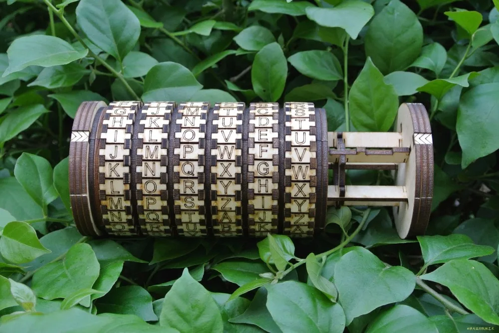 Cena Da Vinci zabawki edukacyjne zamki Cryptex pomysły na prezenty boże narodzenie marry lover escape komnata 6 cyfr drewniane zamki do haseł