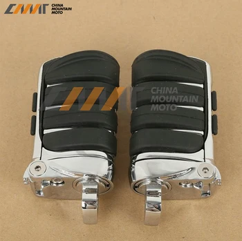 

Chrome Switchblade Male Mount Foot Pegs For Harley Davidson 1984-2015 4445 New