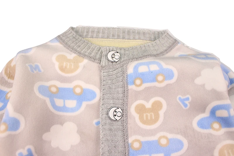 Spring Baby Girls Sweaters Toddler Boys Velvet Cardigan Sweater Kids Warm 3D