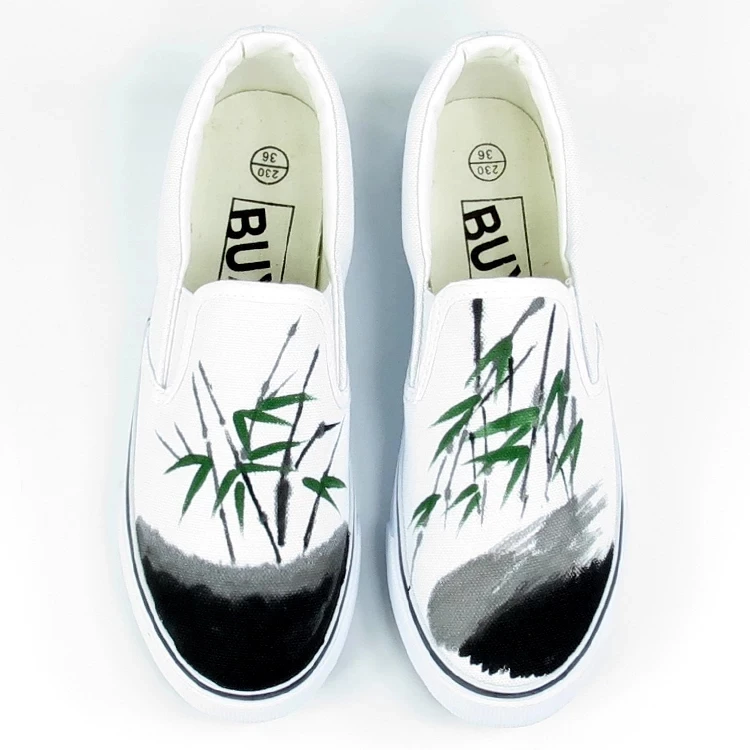 Женские парусиновые туфли на танкетке ручной работы весну и лето 2020|shoes big|shoes big