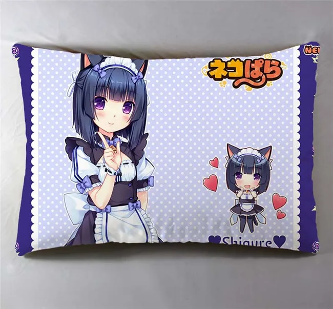 Аниме Манга Neko Para chocola& vanilla 40*60 см чехол для подушки сиденья постельные принадлежности подушки 006 - Цвет: 23