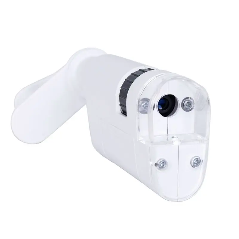 Цифровой Микроскоп USB Microscopio 80-120X светодиодный сотовый телефон клип-тип сотовый телефон микроскоп Лупа с светодиодный увеличитель лампы