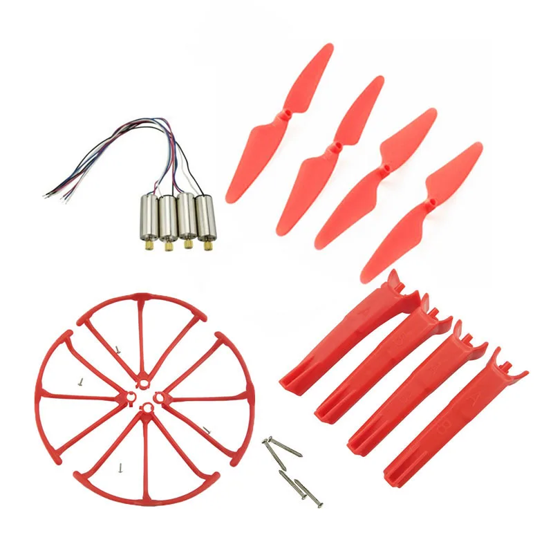 Propellers Protection Cover & Landing Gear Set for Hubsan H502S RC Quadcopter 