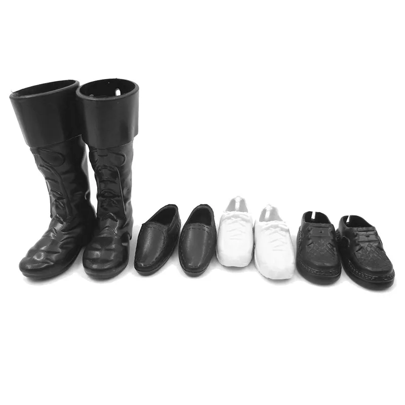 

New 2019 High Quality 4pairs Funny Cute Pretty Toys' Shoes Casual Shoes Costume Dress Party Accessories For 32CM Doll#288392