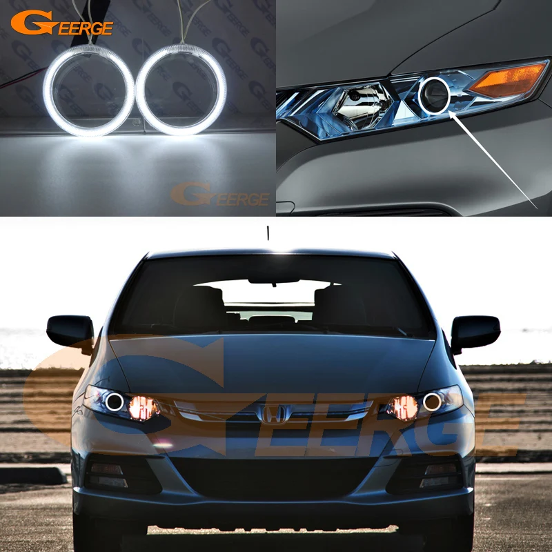 

For Honda INSIGHT 2010 2011 2012 2013 2014 2015 Excellent Ultra bright illumination CCFL angel eyes kit Halo Ring