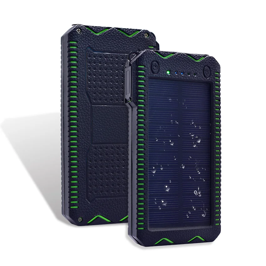 

2019 New Arrival muti-fuction 15000mAh Power Bank Solar External Battery Electric Cigarette Lighter Battery Charger for xiaomi