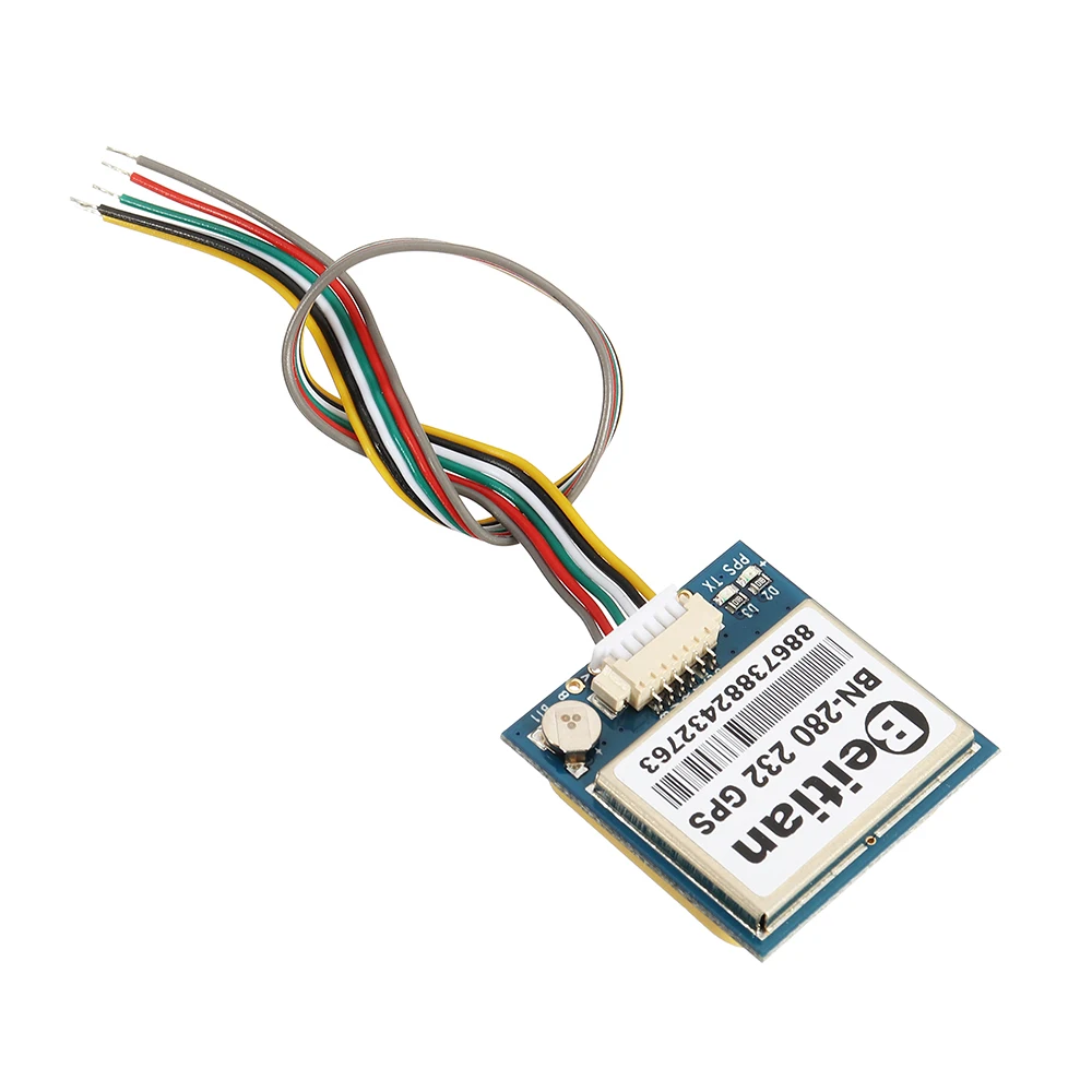 

BN-280 RS232 GPS Module UART TTL level GPS GLONASS Dual GNSS module RS232 solution GPS module with antenna