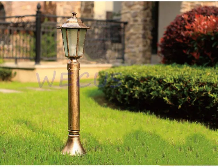 Европейский садовый светильник для газона во дворе, дорожный светильник, уличный ландшафтный светильник, высота 70 см
