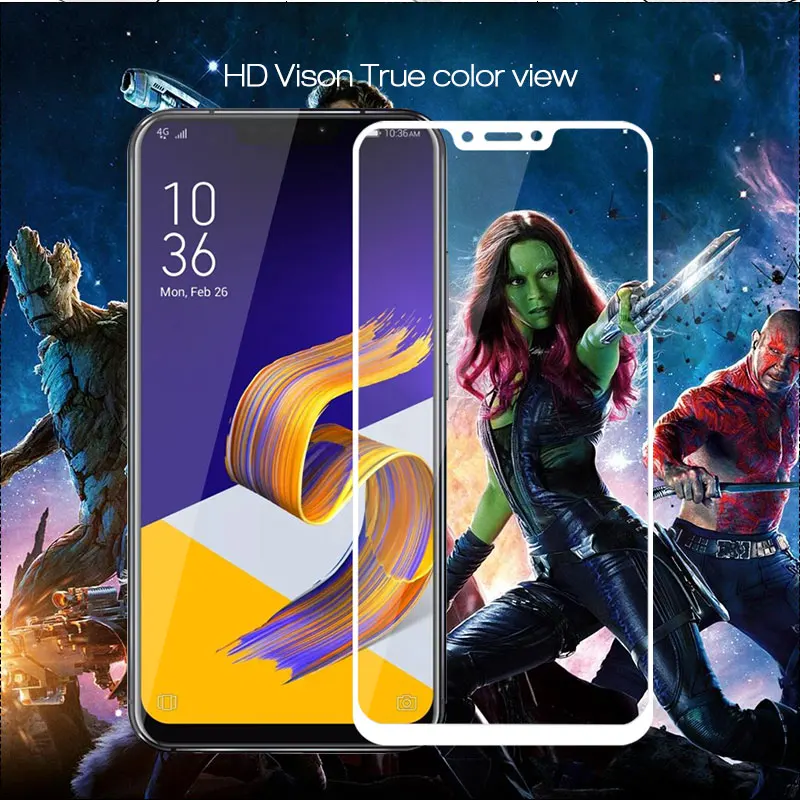 

ZenFone 5 2018 5z ZS620KL 5Lite 2018 Pelicula Protector For Asus ZenFone ZC600KL X017D ZE620KL X00QD Full cover films