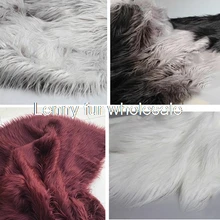 Искусственный мех Ткань, имитация лисы пляж шерсть мех косплей одежда ткань шляпа сумка материал для автомобильных ковриков, фоновая ткань, 150 см* 50 см/шт