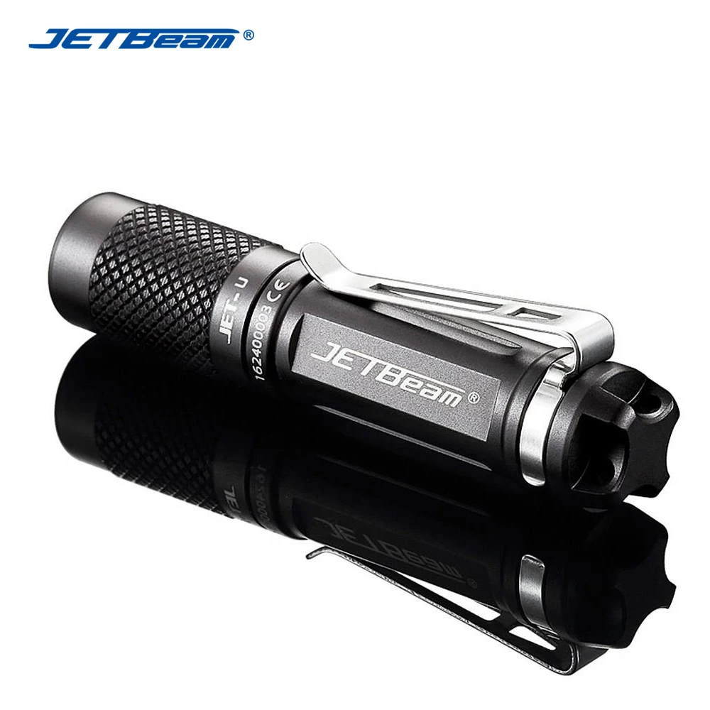 2018 JETBeam JET U High Quality 135LM/46M 3A Battery Mini Portable Flashlight Waterproof Outdoor