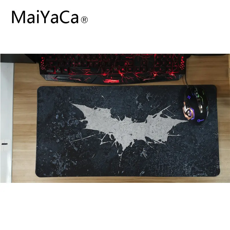 Maiyaca Бэтмен Мышь КОЛОДКИ 30x60 см Notbook компьютер игровой коврик для мыши геймер к герои клавиатура Мышь коврики