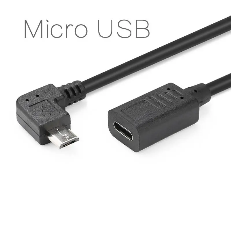 Новое поступление OSMO Карманный 30 см Micro usb type-C удлинитель для DJI OSMO Карманный ручной карданный аксессуары