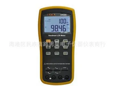 

Fast arrival New Product U822A series Handheld LCR Meter Test Frequency 100Hz, 120Hz, 1kHz, 10kHz Basic accuracy: 0.1%