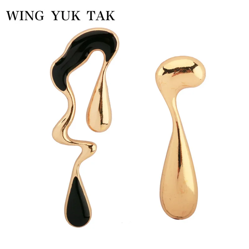 Серьги-гвоздики в стиле панк для женщин, модные неровные металлические серьги в стиле рок для женщин,, брендовые ювелирные изделия для ночного клуба