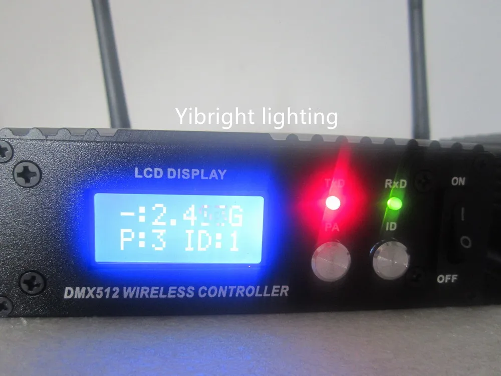 Free&Fast shipping 1pcs dmx 512 wireless 2.4Ghz Wireless DMX512