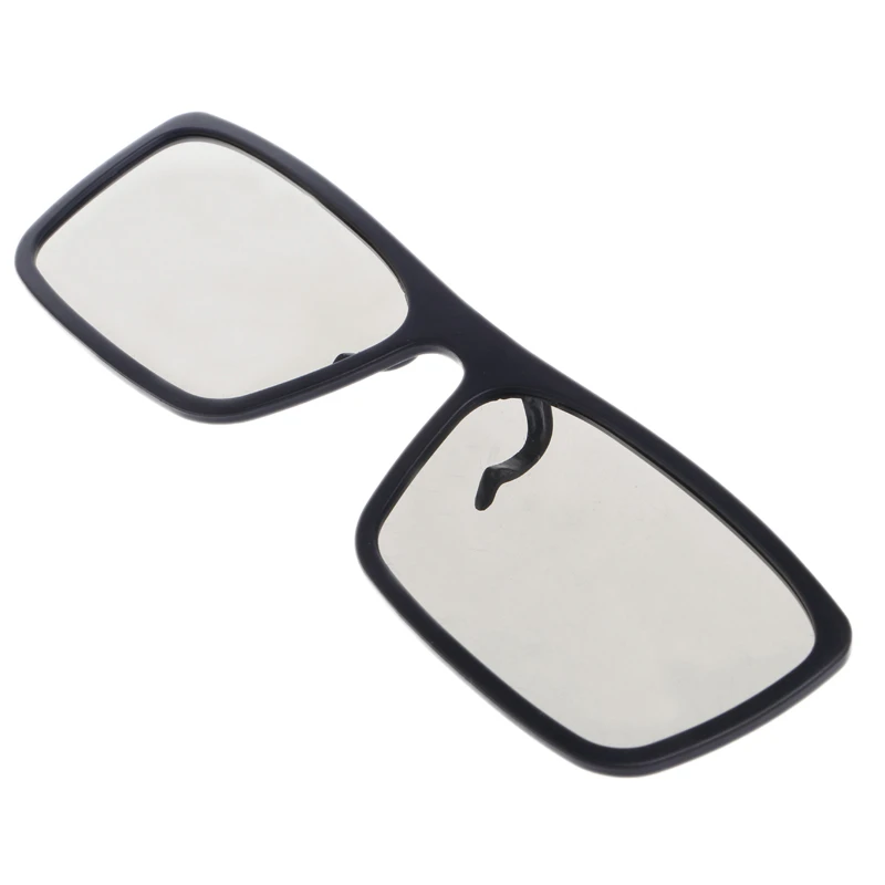 

Clip-On Type Circular Passive Polarized 3D Glasses For TV Real 3D Cinema 0.22mm 77UA