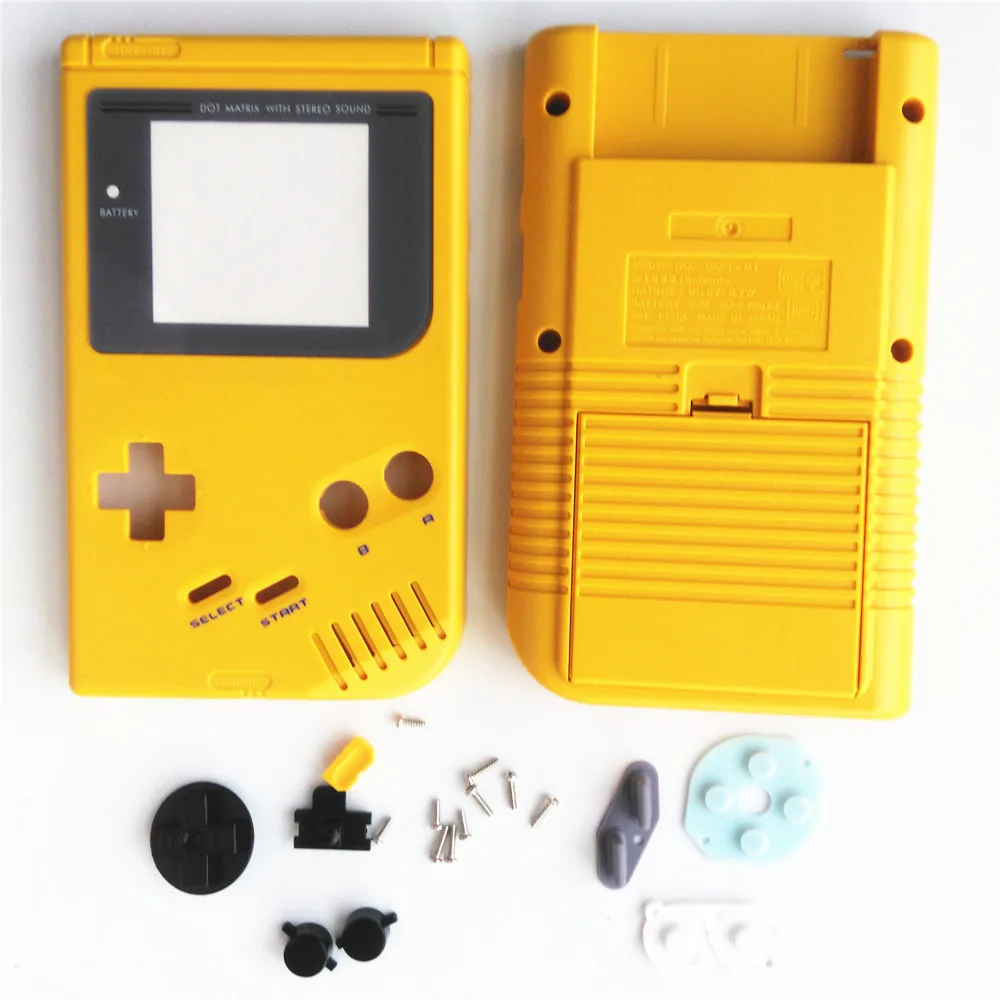 Для Gameboy Classic для GB DMG GBO Красочный корпус Корпус чехол Полный комплект Замена