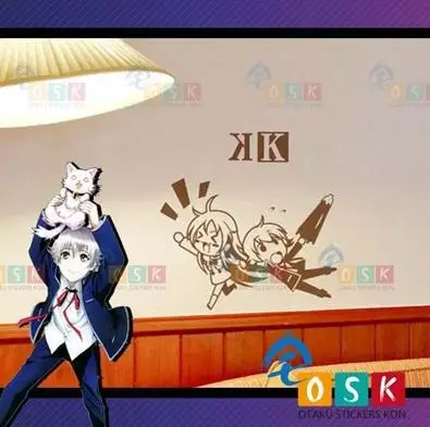 K ISANA YASHIRO Yukizome Kukuri виниловая настенная наклейка s Наклейка Декор домашний аниме