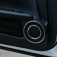 Звуковое кольцо для автомобильной двери из нержавеющей стали хромированная Накладка для Lexus ES 200 250 300h 350CT 200h автомобильные наклейки автомобильные аксессуары