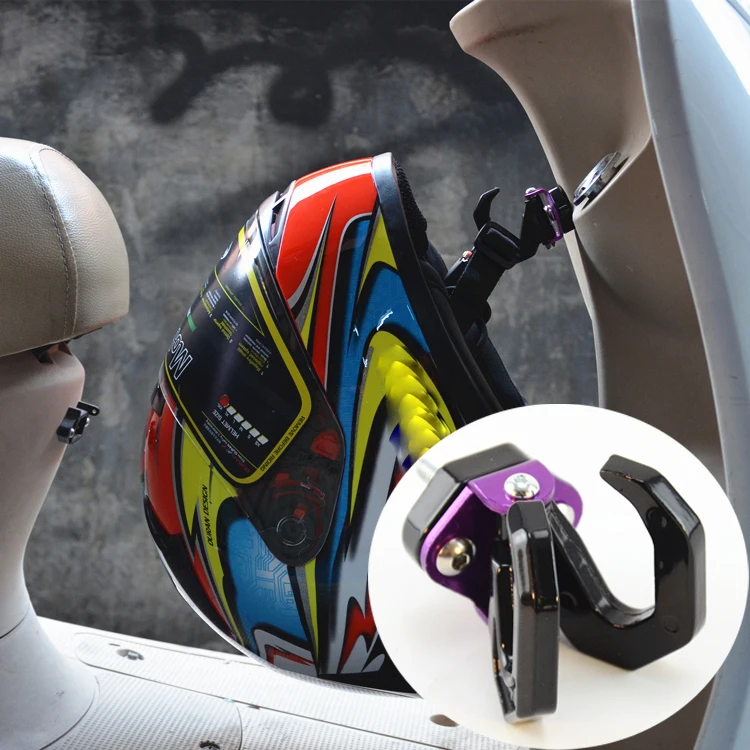 Мотоцикл Скутер велосипед держатель шлема алюминиевый сплав бутылка для сумки крючок вешалка с винтами багажный крюк крепление
