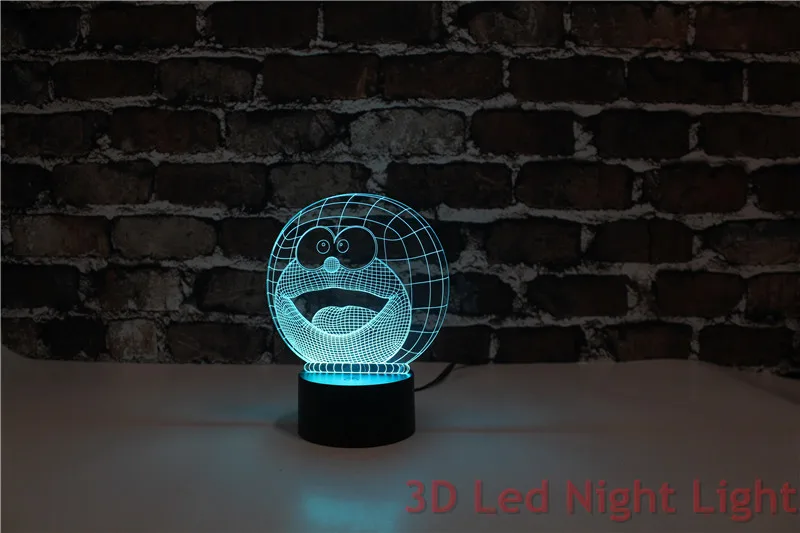 Лучший стол для конференц-зала Свет 3D Led японского аниме мультфильм ночное освещение с CE и UL сертификатом