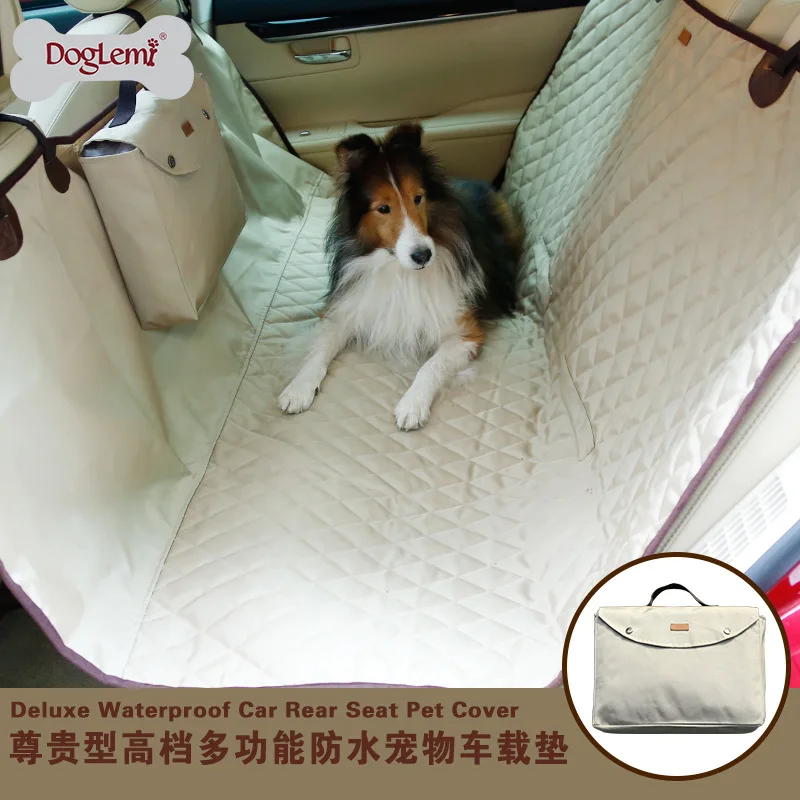 

DogLemi Dog Supplies Dog Carriers Bags Premium Premium Pet Car Waterproof Pad Rear Seat Car Mat Dog Car Pad Drop shipping JUN6