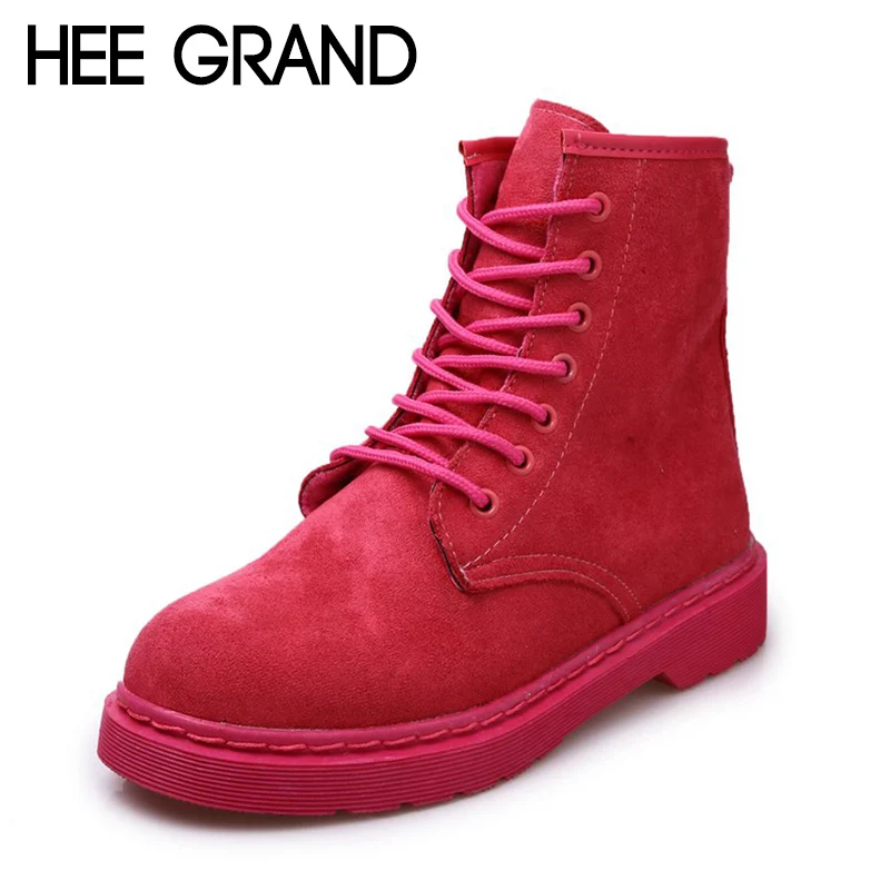 HEE GRAND/2018 Новое поступление женские модные ботинки обувь на шнуровке сезон осень