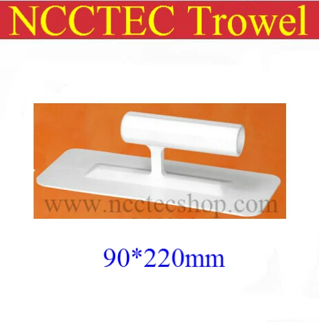 [round head] plastic trowel 9'' 220mm Art paint batch knife diatom mud plastering trowel wall spatula tool