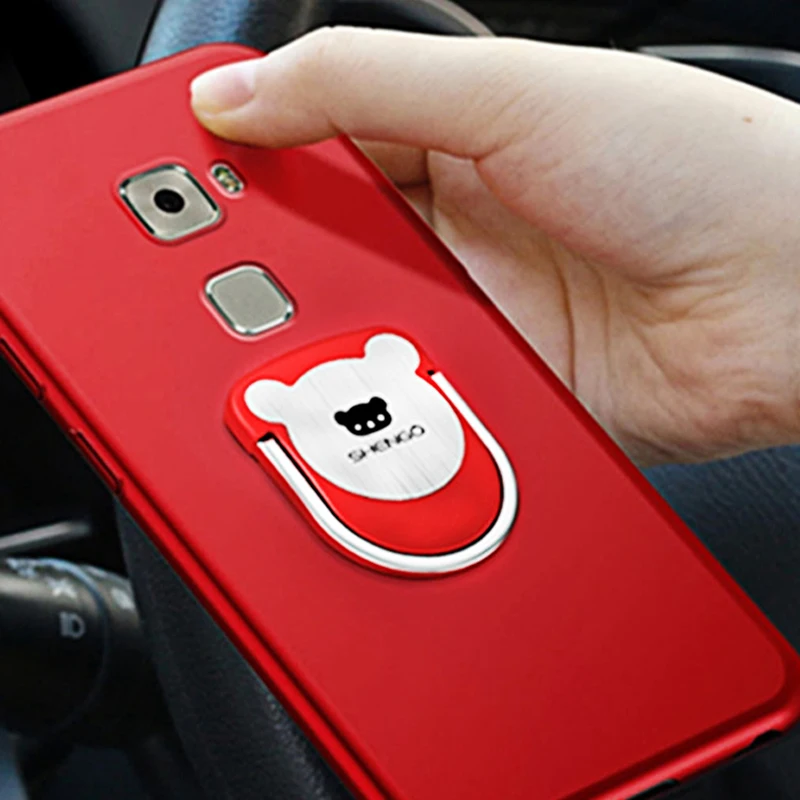 

Fashion phone holder ring styling cute bear cartoon finger ring holder magnetic men women phone ring stand anillo movil soporte